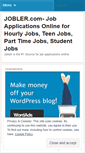 Mobile Screenshot of jobler.wordpress.com