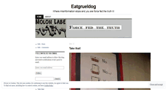 Desktop Screenshot of eatgrueldog.wordpress.com