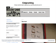 Tablet Screenshot of eatgrueldog.wordpress.com