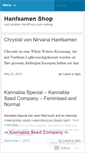 Mobile Screenshot of hanfsamenshop.wordpress.com