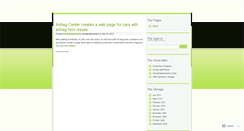 Desktop Screenshot of airbagreplacement.wordpress.com