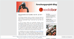 Desktop Screenshot of forschungsprojekt.wordpress.com