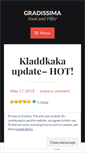 Mobile Screenshot of gradissima.wordpress.com