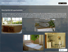 Tablet Screenshot of apartamentoenventa.wordpress.com