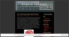 Desktop Screenshot of harfaxjohnson.wordpress.com