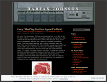 Tablet Screenshot of harfaxjohnson.wordpress.com