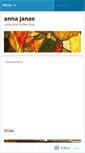 Mobile Screenshot of annajanas.wordpress.com
