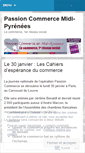 Mobile Screenshot of passioncommercemp.wordpress.com