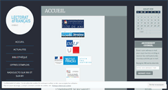 Desktop Screenshot of lectoratfrancaisunibuc.wordpress.com