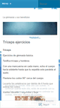 Mobile Screenshot of lagimnasia.wordpress.com