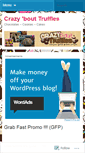 Mobile Screenshot of crazybouttruffles.wordpress.com