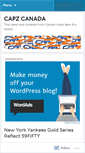 Mobile Screenshot of capzcdn.wordpress.com