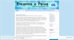 Desktop Screenshot of encontreopeixe.wordpress.com