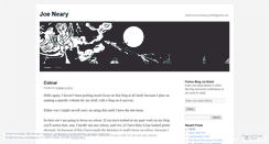 Desktop Screenshot of joeneary.wordpress.com