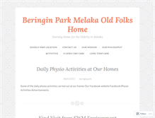 Tablet Screenshot of beringinpark.wordpress.com