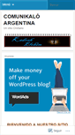 Mobile Screenshot of comunikaloargentina.wordpress.com