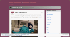 Desktop Screenshot of pearlkitchen.wordpress.com