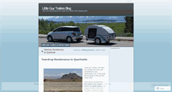 Desktop Screenshot of littleguytrailers.wordpress.com