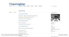 Desktop Screenshot of frequenzgaenge.wordpress.com