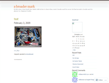 Tablet Screenshot of abroadermark.wordpress.com