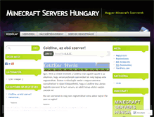 Tablet Screenshot of minecrafthunservers.wordpress.com