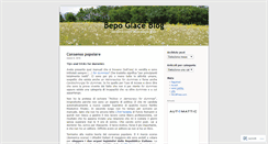 Desktop Screenshot of bepoglace.wordpress.com