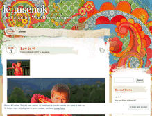 Tablet Screenshot of lenusenok.wordpress.com