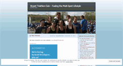 Desktop Screenshot of bryanttriclub.wordpress.com