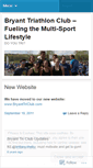 Mobile Screenshot of bryanttriclub.wordpress.com