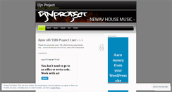 Desktop Screenshot of djnproject.wordpress.com