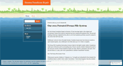 Desktop Screenshot of houstonfoundationrepairs.wordpress.com