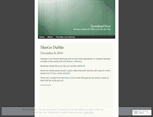 Tablet Screenshot of condor.wordpress.com