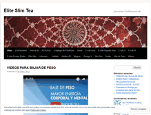 Tablet Screenshot of eliteslimtea.wordpress.com