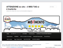 Tablet Screenshot of movimento5stelletorredelgreco.wordpress.com
