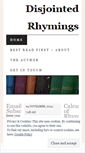 Mobile Screenshot of disjointedrhymings.wordpress.com