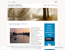 Tablet Screenshot of ivailen.wordpress.com