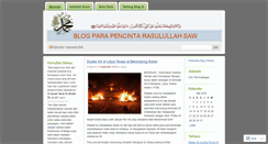 Desktop Screenshot of cintarasulullah.wordpress.com