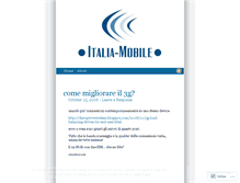 Tablet Screenshot of italiamobi.wordpress.com
