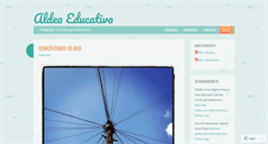 Desktop Screenshot of aldeaeducativa.wordpress.com