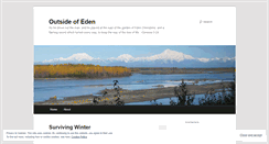 Desktop Screenshot of outsideofeden.wordpress.com