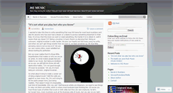 Desktop Screenshot of 302music.wordpress.com