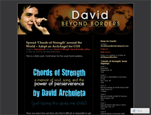 Tablet Screenshot of davidbeyondborders.wordpress.com