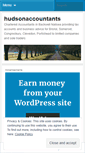 Mobile Screenshot of hudsonaccountants.wordpress.com