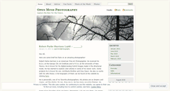 Desktop Screenshot of openmindphotography.wordpress.com