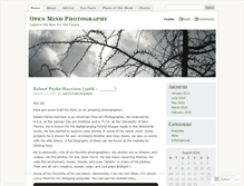 Tablet Screenshot of openmindphotography.wordpress.com