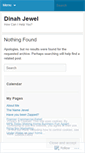 Mobile Screenshot of dinahjewel.wordpress.com