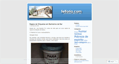 Desktop Screenshot of feitoria.wordpress.com