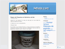 Tablet Screenshot of feitoria.wordpress.com