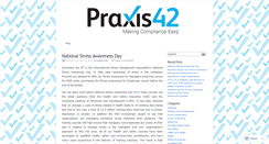 Desktop Screenshot of praxis42.wordpress.com