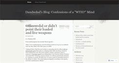 Desktop Screenshot of dandwdad.wordpress.com